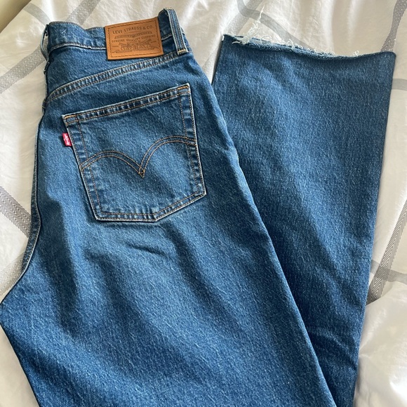 LEVIS ribcage straight jeans - Picture 1 of 3